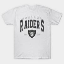 Vyriški juodi marginti marškinėliai Vintage Oakland Raiders Futbolas - Stilldark #69 Spausdinimas ant popieriaus be išpjovų Medvilniniai marškinėliai S balta
