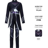 K-POP Cosplay Vaikų Kostiumas: Velnių Medžiotojo Lumina Zoi Apranga 150 cm black