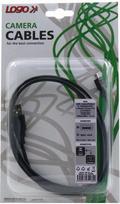 USB cable Logo USB-A - miniUSB 1.8 m Black (31180)