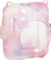 Cover LoveInstant Case Case case for FujiFilm INSTAX Mini 12 + Photo pocket / Multi-colour Dark