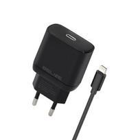 Beline Charger 1x USB-C 30W + lightning cable black /black PD 3.0 BLNCB30L GaN