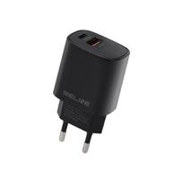 Beline Ład. network. 1x USB-C + 1x USB 30Wblack (only head) PD 3.0 + QC 3.0 BLN2CB30 GaN