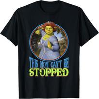 Shrek Mother's Day Fiona This Mom Can't Be Stopped! T-Shirt S juoda