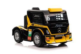 Elektromobilis vaikams Mercedes XMX622, geltonas