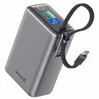 Swissten Power Bank 25000 mAh (96.25Wh) 100W with Built-in USB-C Cable 22013977