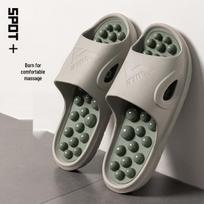 2025 New Style Odor-Resistant Non-Slip Massage Slippers for Men and Women - Perfect for Indoor and Bathroom Use 36-37 [fits 35-36] violetinė