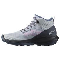 SALOMON Moteriški 'Arctic Ice Orchid Bloom' Aukšti GORE-TEX Bėgimo Bateliai 471524 38 balta