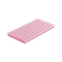Karštų klijų lazdelės Bradas, 7x100 mm, metallic pink, 7 vnt.