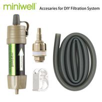 Miniwell L630 Personal Camping Purification Water Filter Straw for Survival or Emergency Supplies ruda