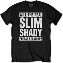 Eminem The Real Slim Shady Official Tee T-Shirt Mens Unisex S juoda