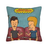 Beavis and Butthead Pagalvių užvalkalai Prekės Spausdinimas Pagalvės užvalkalas Pagalvių užvalkalai Lovos dekoras Su užtrauktuku Įvairūs dydžiai 12x12in 30X30cm