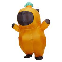 Capybara inflatable costume Kapibala cartoon animal one-piece inflatable costume novelty funny funny Halloween cosplay party dre Height 150CM-190CM