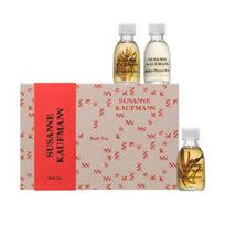 Susanne Kaufmann Vonios trio rinkinys – Pojūčiams, Kalninė pušis ir Malvos žiedai (3 x 30 ml)