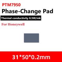„Honeywell- PTM7950 Thermal Pad 8,5 W/mk“ fazės keitimo silikono padėklas nešiojamojo kompiuterio procesoriaus GPU šilumai laidžios pastos aušinimo tepalo padėklai