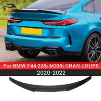 2021-2023 BMW 2 serijos F44 M4 Anglies Pluošto Galinis Sparnas Spoileris Gloss Black