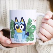 Disney Bluey porcelianinis puodelis 235 ml dovanų dėžutėje
