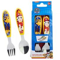 Ergonomiškų metalinių stalo įrankių rinkinys Paw Patrol – 2 vnt.