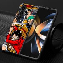 Dėklas Samsung Galaxy ZFold7 ZFold4 ZFold5 Z Fold 7 6 5 4 3 ZFold3 ZFold6 Kietas telefono dangtelis Vienas gabalas Luffy Velnių vaisius Galaxy Z Fold6