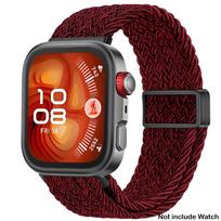 Nailoninis pintas dirželis Huawei Watch Fit 3/4/4 pro laikrodžiams, magnetinis reguliuojamas patogus dirželis Huawei Watch Fit 4/3 laikrodžiams, apyrankės dirželis For Huawei Fit 4 Pro juoda
