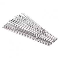 Extended Length Grill Skewers Rust Resistant Skewers for Bbq Premium Stainless Steel Bbq Skewers Set Heavy Duty Rust for Outdoor