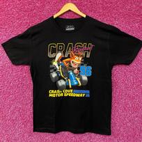 Crash Bandicoot Motor Speedway Retro Video Game T-Shirt XL