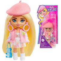 Lėlė Barbie Extra Mini Minis su berete ir kitais priedais