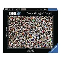 Dėlionė - RAVENSBURGER - Mikis Pūkuotukas - 1000 dalių - Daugiaspalvė - Standartinis formatas rėminimui
