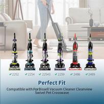 ABMH-Pakeičiamos dulkių siurblio dalys, skirtos Bissell Cleanview Swivel Pet Crosswave 2252 2253 2254 2258 2486 2488 2489