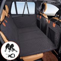 Removable Car Mat Hardboard Extension Dog Kennel Waterproof Scratch Proof Car Pet Hammock Rear Seat Travel Mat Dog Seat Cover M juoda