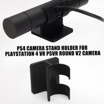 1/2 vnt. PS4 kameros laikiklis Nešiojamas atraminis kameros stovas Laikiklis PlayStation 4 VR PSVR apvaliam V2 1pc