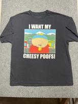 South Park I Want My Cheesy Poofs Cartman Graphic  Men’s Large TV Show Te Unisex T-Shirt S