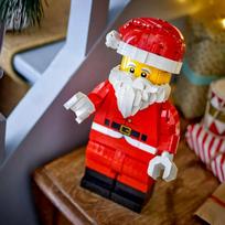 761 vnt. Karštas žaislas Padidinto dydžio Kalėdų senelio minifigūrėlė 40820 Statybinis blokelis Surinkimo dėlionė Modelis Šventinis Sezoninis Gimtadienio Kalėdinės Dovanos