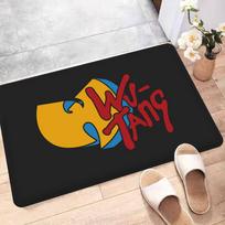 Hip Hop W-Wu-Tang C-Clan Grindų kilimėliai Retro Daugi pasirinkimo svetainės virtuvės kilimas Neslystantis Sveikinimo kilimėlis 40x60 cm