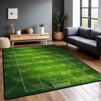 Futbolo aikštės kilimas Svetainė Sulankstomas Didelio dydžio Grindų kilimėliai 200x300cm Neslystantis Žaidimų kilimėlis vaikams Miegamasis Skalbiamas mašinoje 60*90cm
