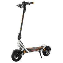 Trottinette Électrique Kukirin A1 Pliable - Moteur 800W - Batterie 48V 13Ah - Pneu à Vide 10  - Autonomie 45km - Freins à Disque balta