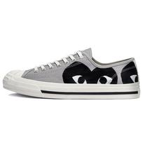 Comme des Garcons Play x Converse Jack Purcell Universalūs Madingi Žemi Drobės Unisex Juodi ir Pilki 35