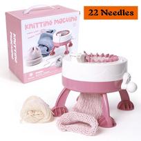 Knitting Machine 40/48 Needles Knitting Loom Machine Smart Knitting Board Rotating Double Weaving Loom Machine Kit for Kid Adult