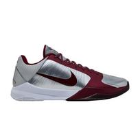 Nike Zoom Kobe 5 Protro Lower Merion Aces 2026 Vyriški sportbačiai Sidabrinis metalikas-Sidabrinis komandinis raudonas IM0557-001 39