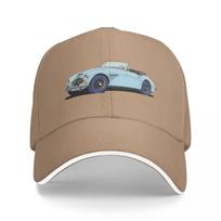 Austin-Healey 3000 Britiškas sportinis automobilis Šviesiai mėlynas Kepurė Laisvalaikio beisbolo kepurės Reguliuojama kepurė Hip Hop vasarinės Unisex beisbolo kepurės One Size