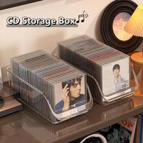 CD Diskų Stovas Stalinis Diskų Juodas Vinilo Plokštelių Magnetinės Juostos Ekspozicinis Stovas Kolekcijos Laikymo Albumas Laikymo Dėžė balta