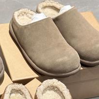 Birkenstock batų krepšys galvos pūkinės šlepetės moteriškos rudens ir žiemos šilti lauko drabužiai neslystantys muller šluostė 35 kaštoninė