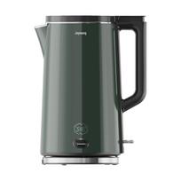 Retro žalias Joyoung elektrinis virdulys su vientisa SUS316L vidine talpa, 2 l didelės talpos, K20FD-W530 2L