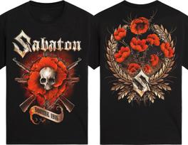Sabaton laivynas Kriegsmarine albumo marškinėliai Metalinis roko grupės gerbėjų spaudiniai Sunkūs per dideli moteriški vyriški Hip Hop gatvės Harajuku viršutiniai drabužiai S