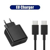 PD 45W 5A Supergreitas įkroviklis Samsung S21 S22 S23 S24 Plus Note20 Ultra A34 A53 A54 A55 A71 A73 USB-C greito įkrovimo laidas 2m US Plug - 5A Cable