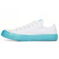 Converse All Star OX Low-Top Board Shoes Women's White Blue 36