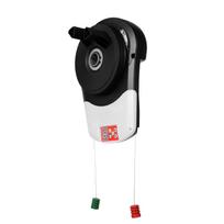 100W automatinis ruloninių durų atidarytuvas su 2 nuotolinio valdymo pulteliais, galingu 800N varikliu, skirtas 22,5 m² ruloniniams vartams garaže, sandėlyje, parduotuvėje juoda