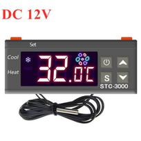 STC-3000 Temperature Controller 12V 24V 220V Digital Thermostat Thermoregulator Microcomputer Temp Control Relay with Sensor