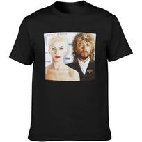 Eurythmics Revenge Vinilo CD Viršelis Marškinėliai Vyriški Juodi T-marškiniai Unisex Marškinėliai Juodi S įvairiaspalvis