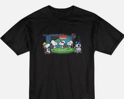 Vintažiniai Snoopy Pokerio Kortų Marškinėliai Dovana gerbėjui S-4XL MADINGI Unisex Marškinėliai XXL