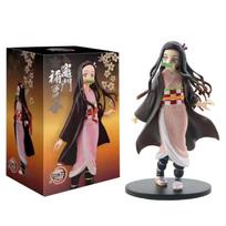 Anime Demon Slayer Kimetsu no Yaiba figūrėlė Kamado Tanjirou Veiksmo figūrėlė Agatsuma Zenitsu Nezuko Kariūnas PVC Modelis Žaislai